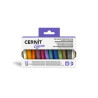 Set 12 mini-pains 25g pâte polymère Cernit - Couleurs effets