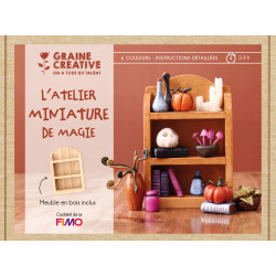 Coffret Fimo "L'atelier miniatures de magie