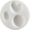 Moule silicone macarons diam 7 cm