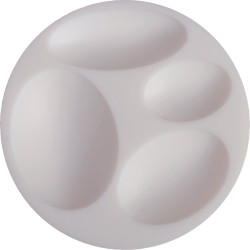 Moule silicone ovales - Cabochons ovales - Cernit