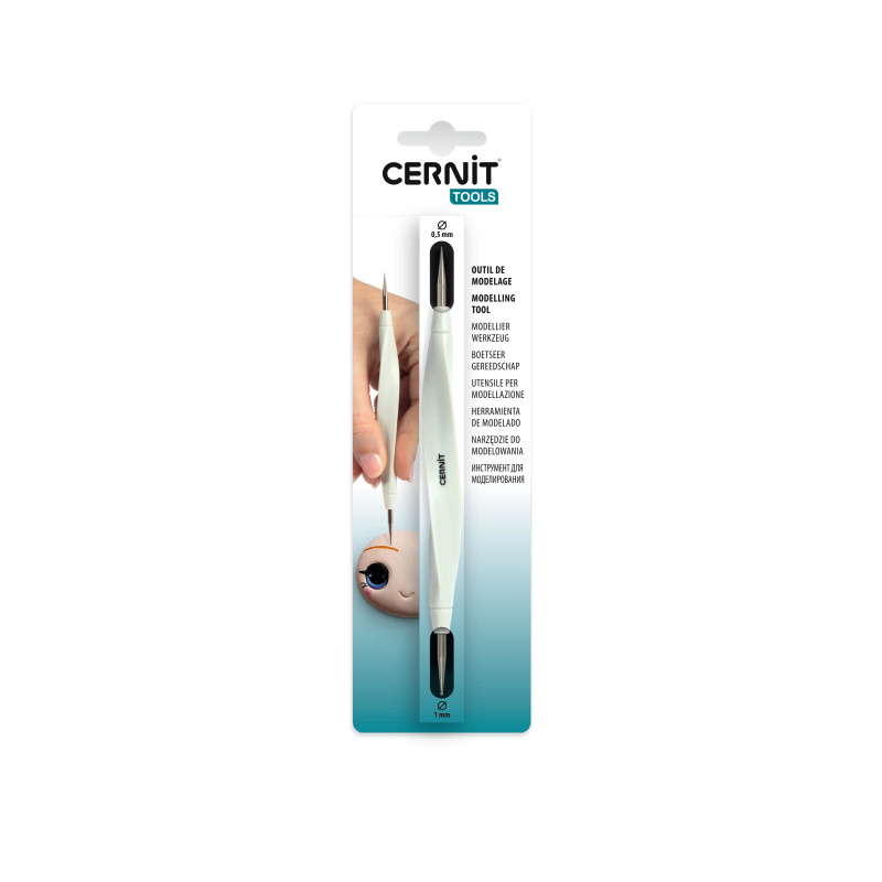 Outil à embosser avec boule métal 1/0,5 mm