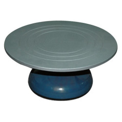 Tour de potier manuel en métal - Ø18 cm hauteur 11cm