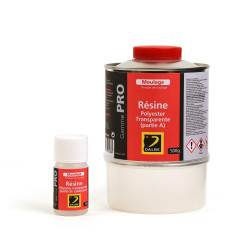 Résine polyester transparente - Résine polyester transparente 500g