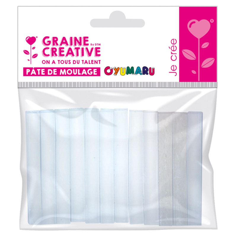 Set de 12 bâtons de pâte transparente Oyumaru