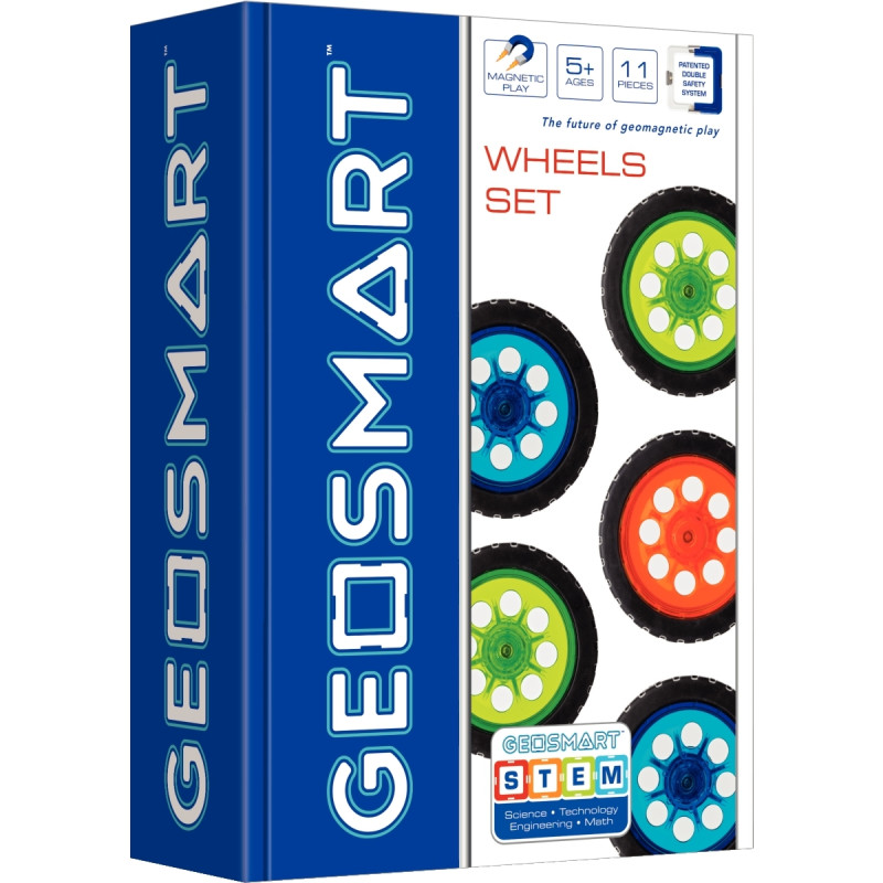 Lot de 6 roues GEOSMART, 11 pièces