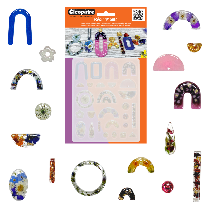 Moule Silicone Bijoux Créoles