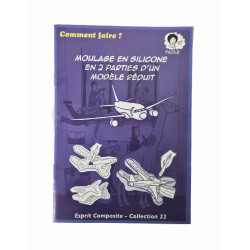 Fiche n°22 - Moulage en silicone en 2 parties d’un modèle réduit