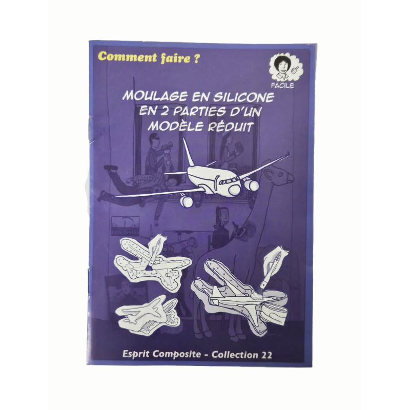 Fiche n°22 - Moulage en silicone en 2 parties d’un modèle réduit