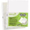 Sachet de 50 pochettes perforées en polypropylène recyclé 8/100ème