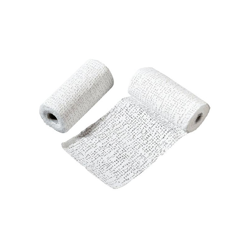 Bandes plâtrées - 12.5cmx4.60m - 4 rouleaux