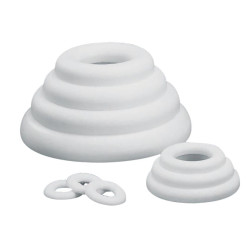 Anneaux plats en polystyrène - 24.5cm
