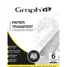 Papier transfert Graph'it - Pochette 6 feuilles A3 noires