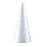 Cônes en polystyrène - H 30cm diamètre 11,5cm