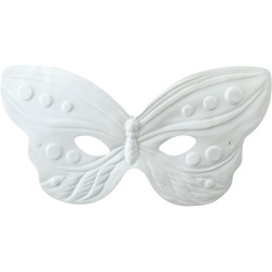 Loup papillon relief