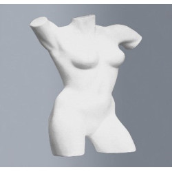 Buste femme polystyrène