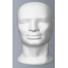 Tête homme polystyrène