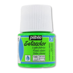 Peinture Setacolor tissus clairs fluo - 032 Orange Fluo