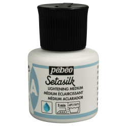 Peinture Setasilk 45ml médium éclaircissant