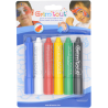 Lot de 6 sticks couleurs Sport