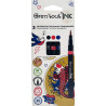 Gamme Grim'Tout Ink - Set 3 feutres de tatouage temporaire - couleurs