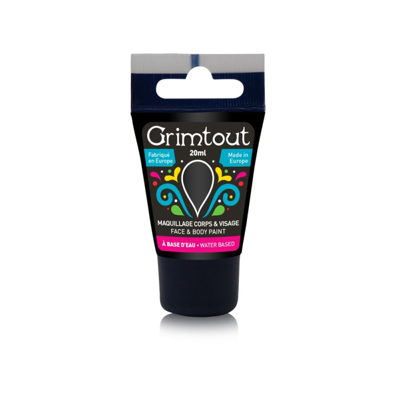 Grim'Tube maquillage liquide 20 ml - 6 couleurs - Grim'Tout - Blanc