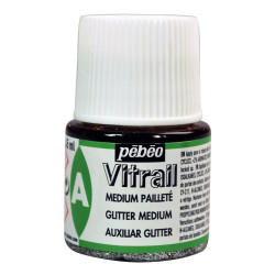 Médium pailleté vitrail 45ml