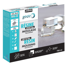 Gédéo kit résine cristal 750ml