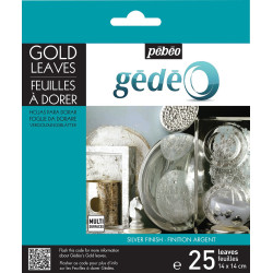 Carnet de 25 feuilles argent