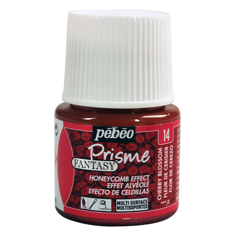 Peinture Fantasy Prisme 45ml - Rouge glacé