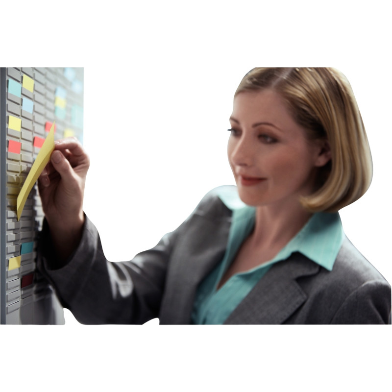 Paquet de 100 fiche planning indice 2 rouge
