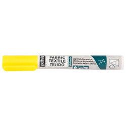 Marqueur Setacolor 7A tissus clairs pointe pinceau 1 mm - 408 Bleu