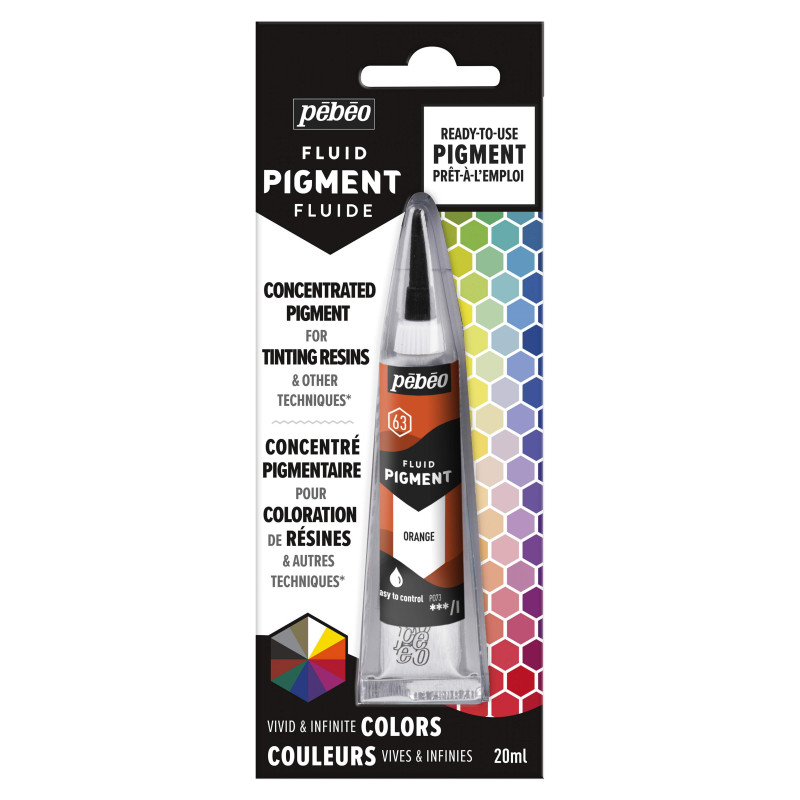 Fluid pigment 20 ml - n° 062 Jaune