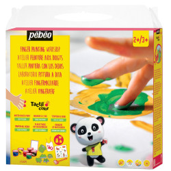 Super kit activités Tacticolor 6 x 80 ml couleurs primaires et accesso