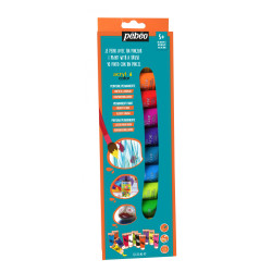 Set découverte Acrylcolor basique 12 x 20 ml couleurs assorties