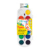 Boîte Aquarelle 12 pastilles 30 mm couleurs assorties + pinceau