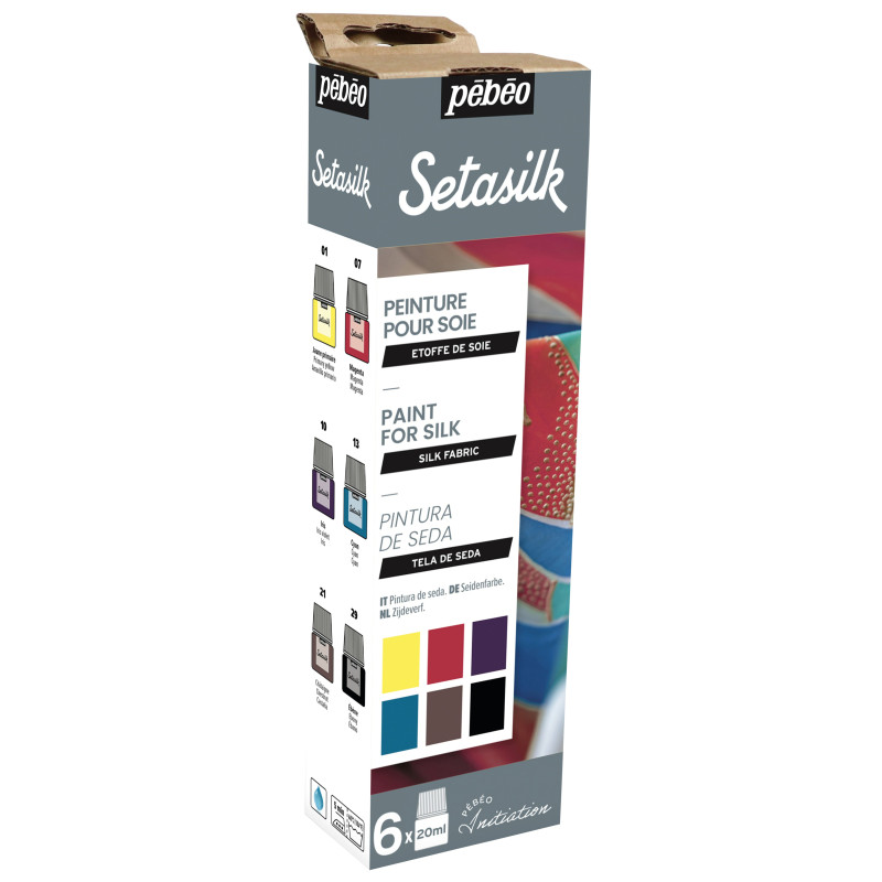 Set peinture Setasilk