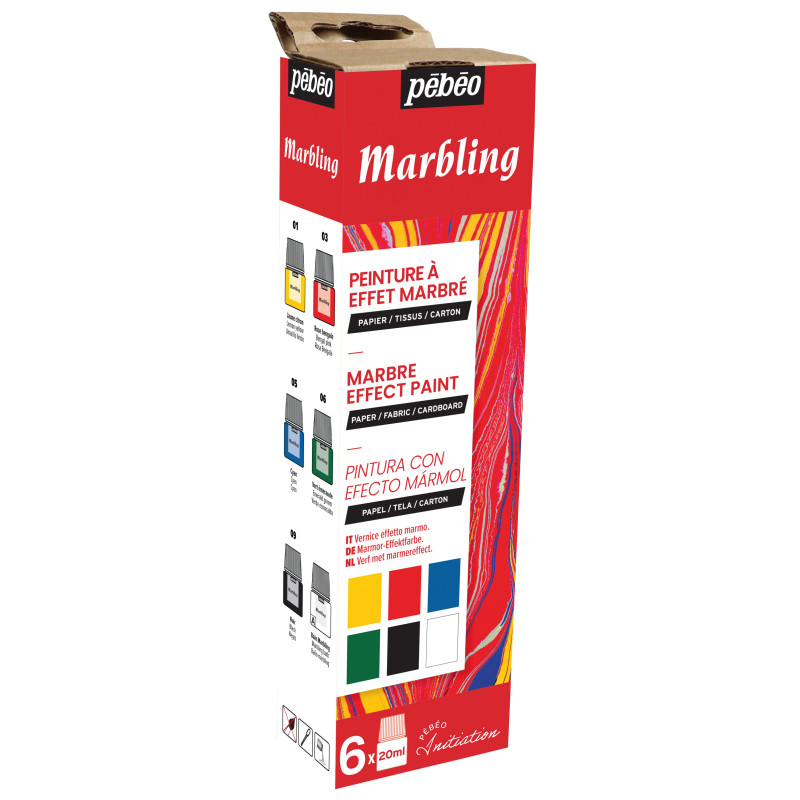 Set peinture Marbling
