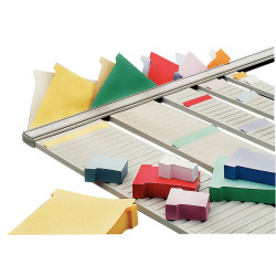 Paquet de 100 fiche planning indice 2 jaune