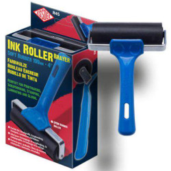 Rouleau encreur souple 100 mm en boîte individuelle