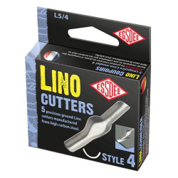 Boîte de 5 gouges pour linogravure Style n°4