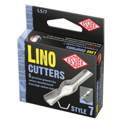Boîte de 5 gouges pour linogravure Style n°7