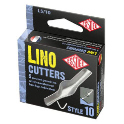 Boîte de 5 gouges pour linogravure Style n°10