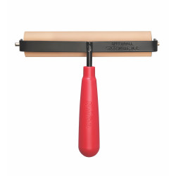 Rouleau encreur souple cadre métallique 15 cm