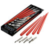 Set de 5 gouges et 5 manches