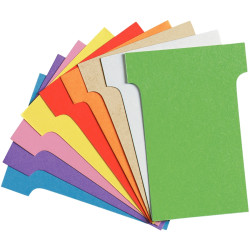 Paquet de 100 fiche planning indice 2 beige