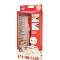 Kit pyrogravure - 20 accessoires