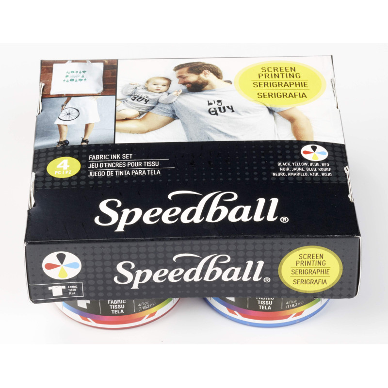 Kit initiation 4 encres Sérigraphie 118 ml