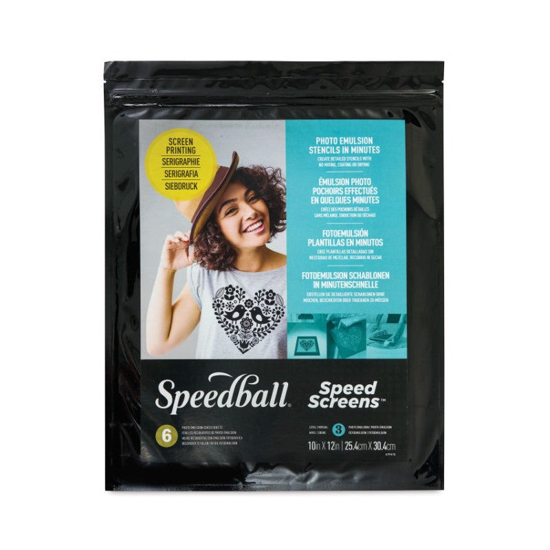 Feuille 25 cm x 30 cm Speed screens (x6)