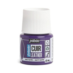Setacolor cuir flacon 45ml - 10 Bleu glaçé