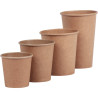 Sac de 50 gobelets en carton kraft 20cl